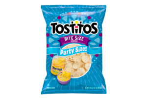 Green Tostitos Bite Size Rounds Party Size