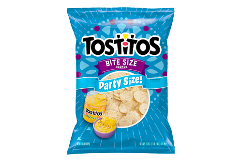 Green Tostitos Bite Size Rounds Party Size