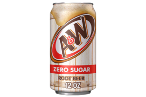 Diet A&W Root Beer, 12 fl oz – 12 Cans pack